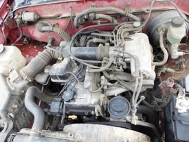 1996 TOYOTA TACOMA BURGUNDY XTRA 2.4L AT 2WD Z17697